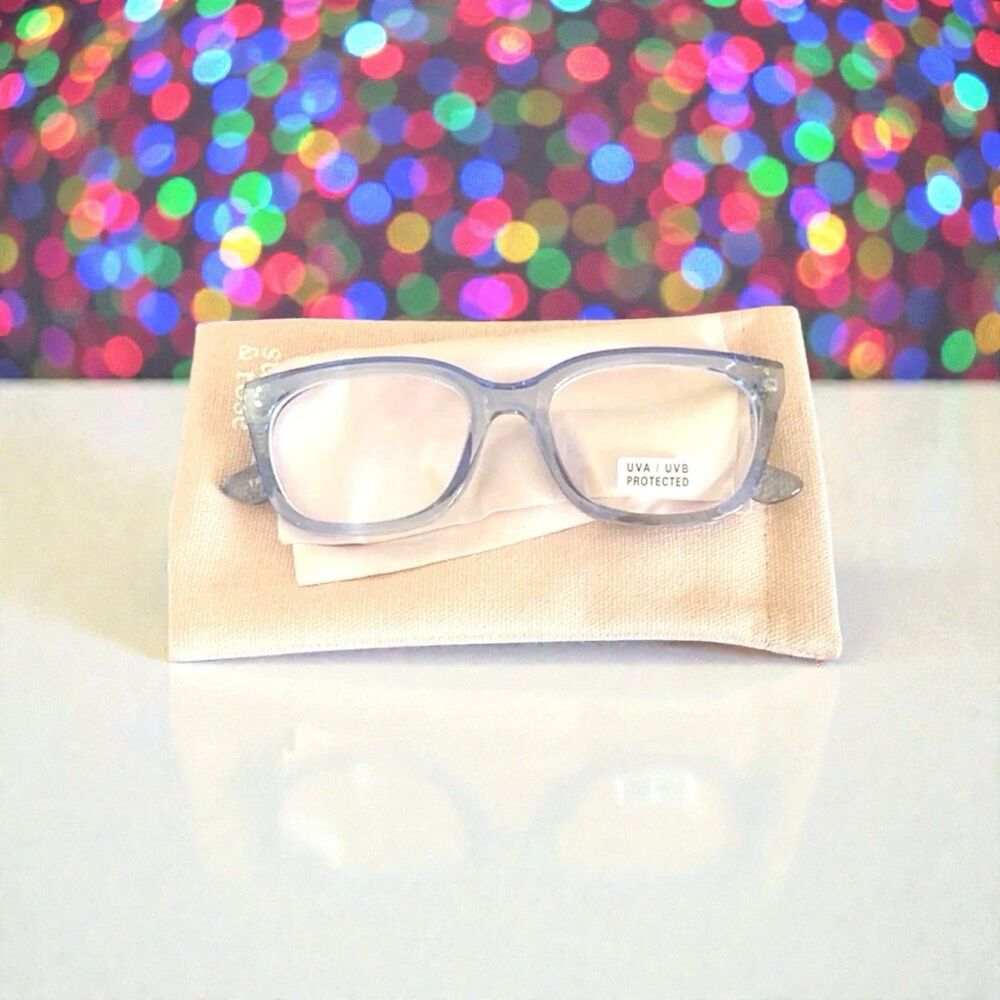 SUMMER & ROSE Danielle Recycled Blue Blockers, Summer Blue NWT RV $54